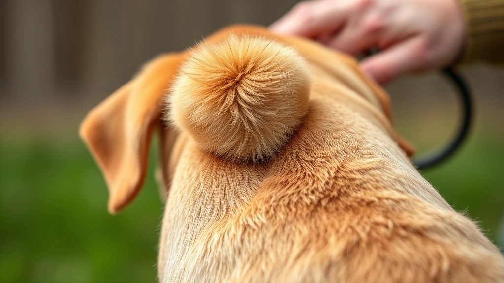 why do dogs scoot on their butts -
Close-up of healthy dog’s rear end area showing clean grooming