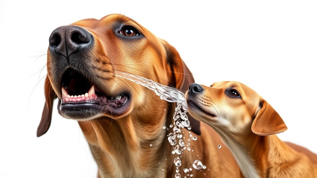 why do dogs slobber -
showing heat-related drooling and cooling behavior