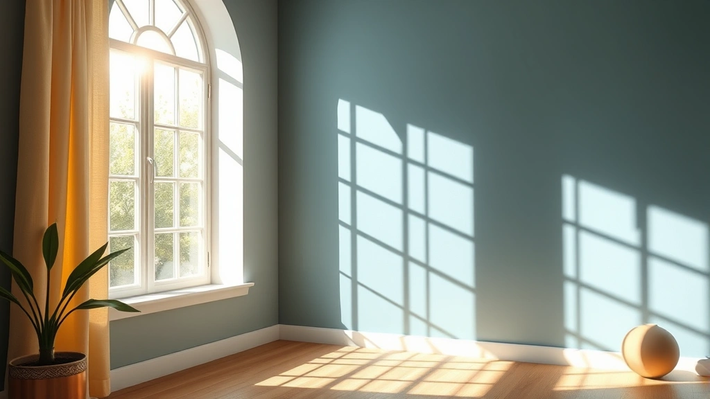 why does a dog pant -
bright natural sunlight streaming through window
