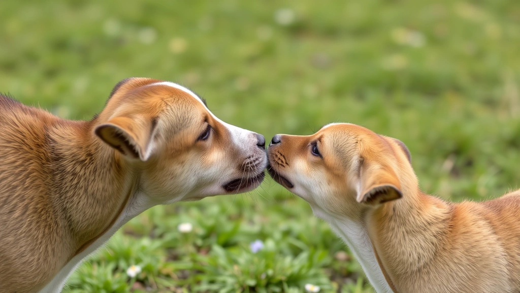 why does dog smell my crotch -
showing curious sniffing behavior