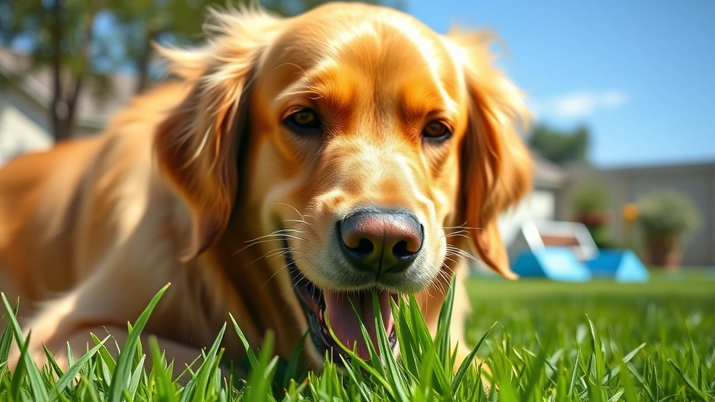 why does my dog eat grass dog photo 0