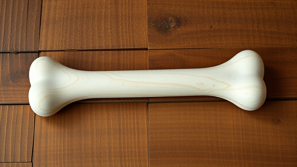 why does my dog eat sticks -
and nylon bone on wooden surface