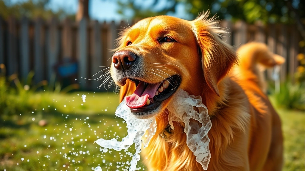 why does my dog foam at the mouth dog photo 0