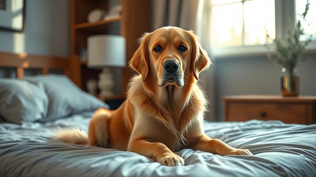 why does my dog keep peeing on my bed dog photo 0