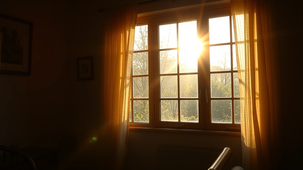 why does my dog like to sleep between my legs -
morning sunlight streaming through a window